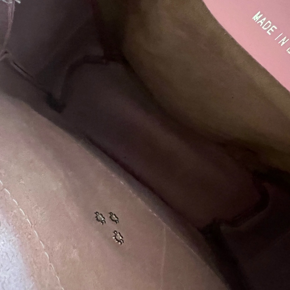 Pink Leather Backpack - Picture 3 of 8